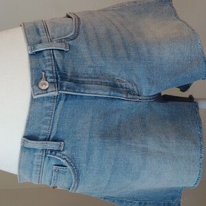 Hudson Jeans Premium Blue Denim Shorts Size Women's 30 New NWT